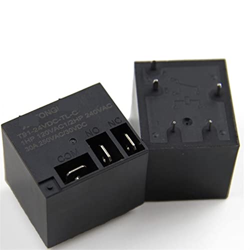 Relais JQX-30F T90 5PIN 30A | Commutateur de puissance 5V 12V 24V pour carte PCB