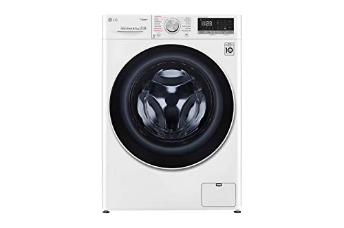 Lavadora secadora inteligente LG F4DN408N0 de 8 Kg y 1.400 rpm