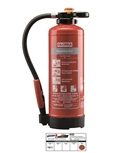 Gloria Feuerlöscher Comblu P6PRO Auflade-Pulver Feuerlöscher ABC