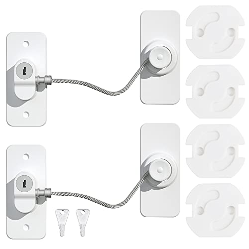 Alyvisun Blocca Maniglia Porta 2 Pezzi - Chiusura Sicurezza Bambini Autoadesiva - Foto 3