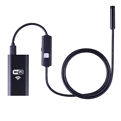 WWMH Endoskopkamera,WiFi Endoskop HD 720P Kabelloses Endoskopkamera wasserdichte Inspektionskamera für Android und IOS…