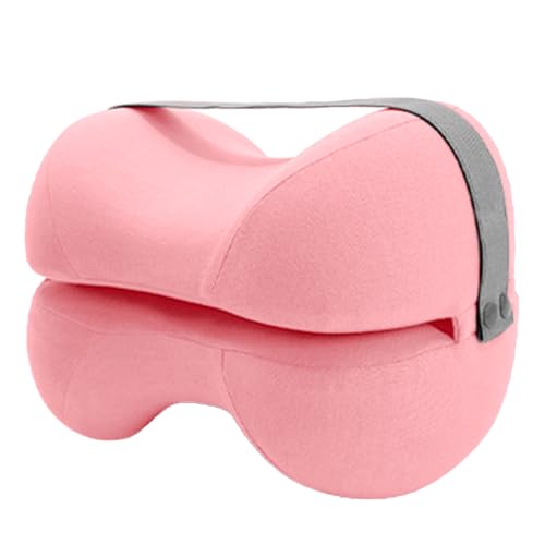 Cuscino per gambe dormienti - cuscino per ginocchio ergonomico con cinturino per il comfort addormentato | Posizionatore di gambe in memory foam con copertura lavabile per donne in gravidanza, divano,