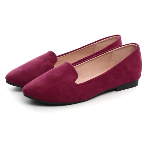 Image of SAILING LU Women Round Toe Comfortable Ballet Flats | Shoes for Women, Dressy, Slip-ons, Loafers