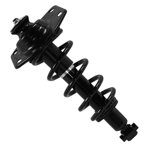 Image of Detroit Axle - 4pc 3.6L Rear Struts Kit for 2010 Chevrolet Camaro, 2 Struts with Coil Spring 2 Upper Control Arms Assembly Replacement Suspension Kit