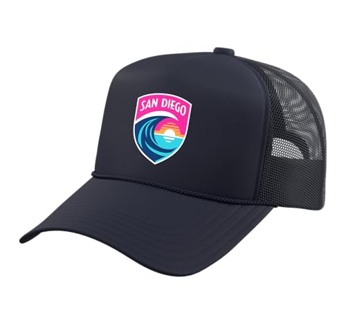 Gorra Trucker San Diego Wave FC con malla ajustable miniatura 1