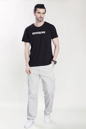 Image of DIVISIVE Men's Loose Baggy Fit Cotton Cargo Pants