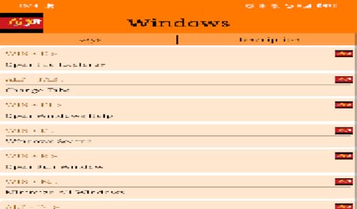 Storm Computer keyboard shortcuts
