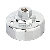Steelman 64mm x 14 Flute Oil Filter Cap Wrench, 3-8 inch Drive, Low-Profile Design...