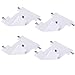 4 Pack Pads for Shark Replacement Washable Microfiber HV300 Series Pad for Shark Dust-Away, Rocket, Rotator, Navigator Lift-Away Pro Vacuum, Ultra Light Stick Vacuum Cleaner - Replace Part # P200W