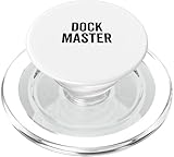 Photo Gallery dock master avventura mare capitano umorismo nautico popsockets popgrip per magsafe Photo Gallery dock master avventura mare capitano umorismo nautico popsockets popgrip per magsafe