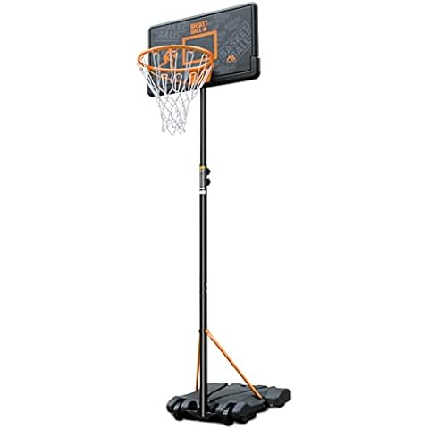 Silver Valley Junior Portable Basketball Hoop and Stand Kids with Adjustable Height and Portable Cover
