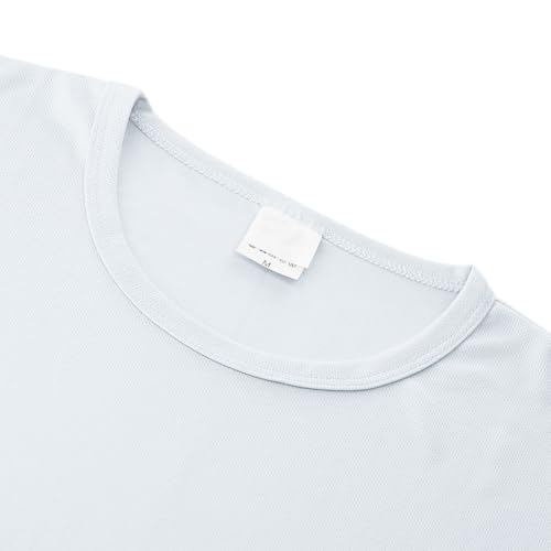 Mens Shirt Mesh Tees Workout Short Sleeve Shirt Tees3