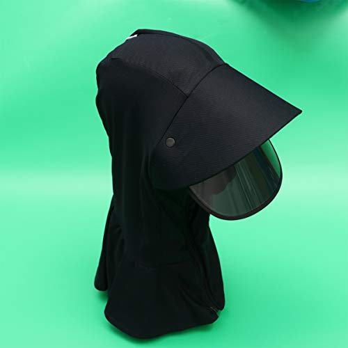 ARTIBETTER Chapéu de Sol Com Aba de Proteção Facial Ajustável Polaina de Pescoço Lenço de Rosto Lenç