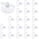 20 Pack Aquarium Suction Cup Clips – Strong Suction Holders for 3/16" Airline Tubing | Durable Fish Tank Accessories for Freshwater & Saltwater Aquariums