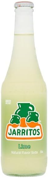 Jarritos Lime Natural Flavor Soda 370ml | Case of 12