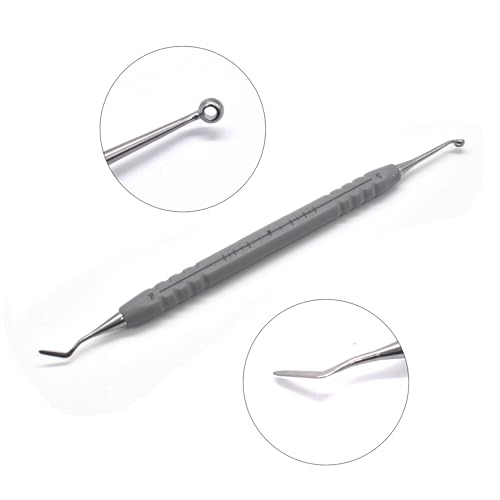 Angzhili 1 Piece Dental Composite Resin Filling Kit Molding Tools,With Plastic Handle And Stainless Steel Tips,Dental Instruments thumb #1