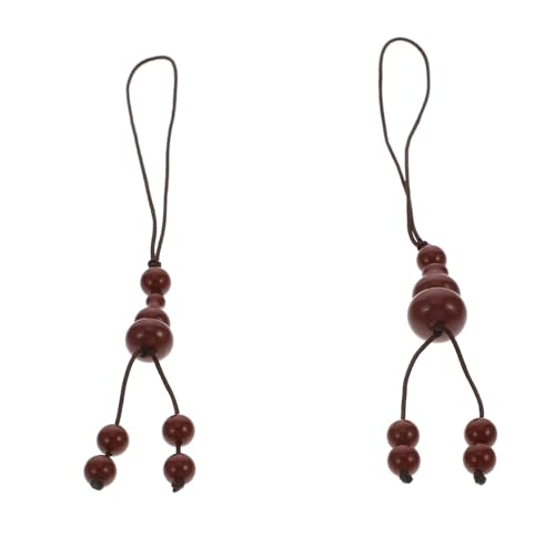 Porte clé téléphone portable de pendentifs rétro gourde cinnabre