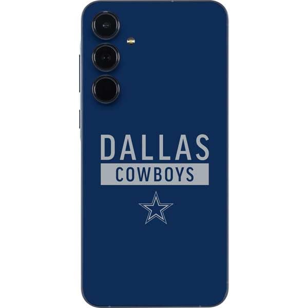 Skinit Decal Phone Skin Compatible with Galaxy A36 5G - Officially Licensed NFL Dallas Cowboys Blue Performance Series Design