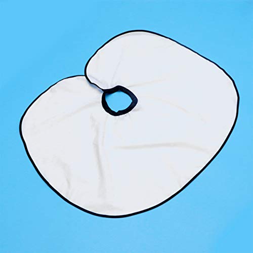 SOLUSTRE Mantella per Parrucchiere Bianca Mantello...