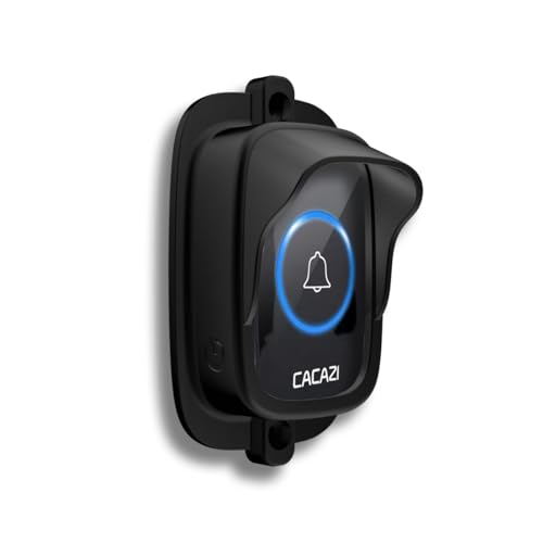 Protetor Anti Furto E Chuva P/Campainha Cacazi A10 e Hyh10 Cor:Preto