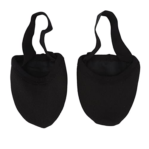 COCOYUEMA Zapatillas de Ballet para Danza de Media, Material de Nylon, Correa Elástica, Diseño Antideslizante, Zapatillas de Gimnasia Rítmica, Zapatos de Giro, Cómodas y (S)