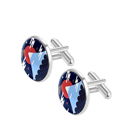 Modello d'onda della montagna Fuji giapponese