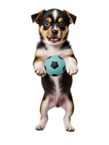 Pelotas mordibles para perros, 4 unidades, 2.4 in miniatura 7