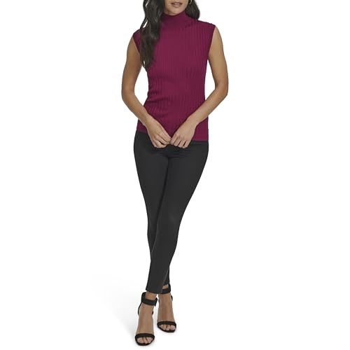 Calvin Klein Women's Sleeveless Ribbed Sweater