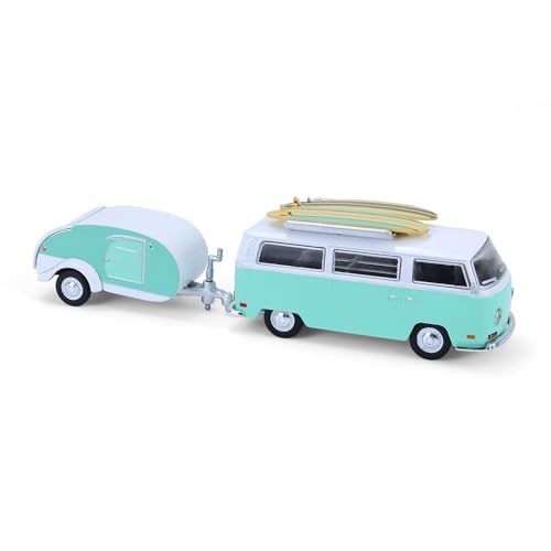 Volkswagen Type 2 Van 1971 a escala 1/64 miniatura 4