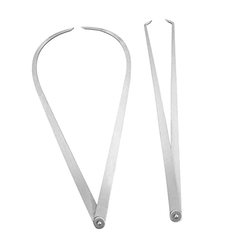 Mobestech 2 Stück Edelstahl Außentaster