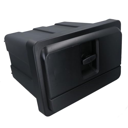 Coffre de remorque anti-vol en plastique robuste capacité de 46L - 4