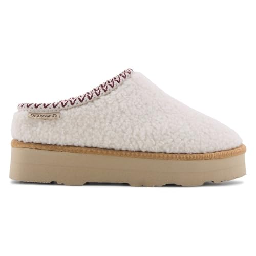 BEARPAW Snuggle Martis Womens Slippers - 3190w Winter White - 9 Medium2
