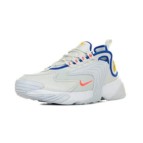Nike Men's Trail Running Shoes , Multicolour Platinum Tint Bright Crimson White 5 , 11 US