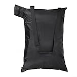 Oxford cloth leaf vacuum bag with water and dust resistance, suitable for garden cleanup, compatible with majority of leaf blowers, 27 5 by 21 inches (420D)