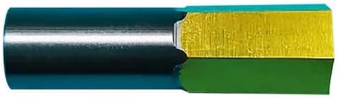 1 Piece CT08 HSS Rotary Broach Hexagonal Punch Lathe Punching Cutter Tool 8MM Shank Inner Hexagon Rotary Broaching Tool (CT08-12MM)