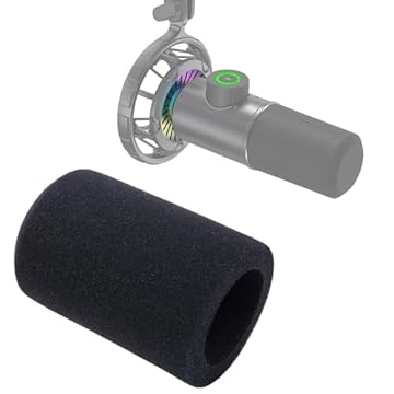 Fifine K658 microfone filtro pop microfone para-brisa, capa de microfone compatível com microfone FIfine K658, redução de ruído à prova de som, melhora a qualidade do som, filtro pop K658 por SUNMON