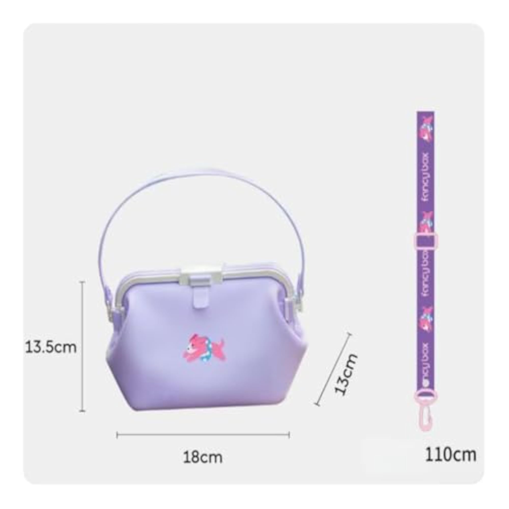 Detachable Strap Silicone Pouch Bag for Outdoor Use