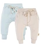 Makoma Baby Sweathose Hose Jogginghose Pumphose - Unisex Stoffhose - Neugeborene & Kleinkinder -Easy Life- (74)