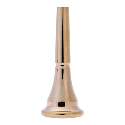 Andoer French Horn Mouthpiece with Durable Stylish Copper Alloy Golden