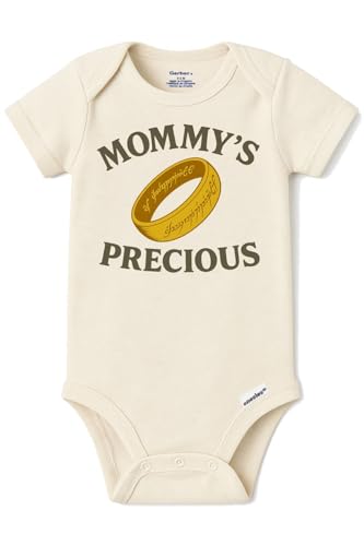 Brain Juice Tees Mommy's Precious Onesie – One Ring Baby Bodyusuit – Fantasy Infant Bodysuit for Boys or Girls (3-6 Month)