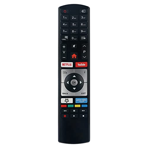 ALLIMITY RC4318P Télécommande Remplacer pour AYA Kendo Silva Schneider TELEFUNKEN C40U446A D32H289N4CWD D32H289N4CWI D32H289N4CWI D40F289R4CW D40U297M4CW JT-55UBS300 XU55E512 XH32K550 XF42K550