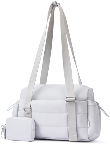 ROULENS Small Gym Bag for Women 2 Set Mini Gym Duffle Bag with Wet Compartment and Coin Wallet, Gym Tote Bag for Workout/Sport/Travel