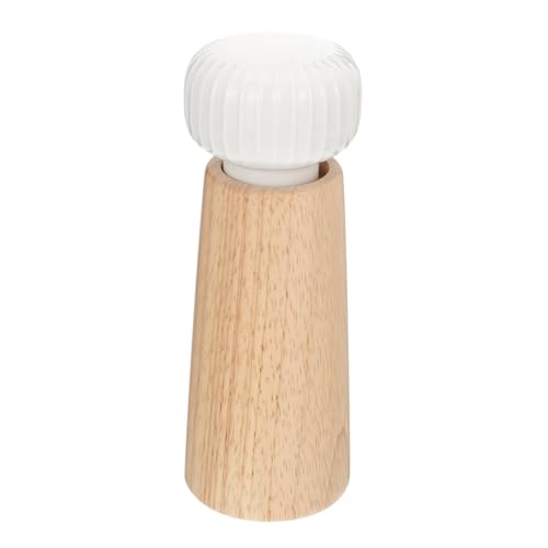 SOLUSTRE Wooden Pepper Grinder Pepper Black Grinder Giant Mill Salt Shaker Handheld