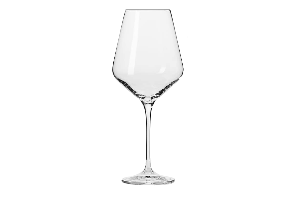 konsimo AVANT-GARDE Weingläser 6er Set - Rotweingläser Weißweingläser Aperol Spritz und Champagner Gläser Set von 6 - Weinglas - Aperitifgläser - Kristallgläser Wein - 490 ml