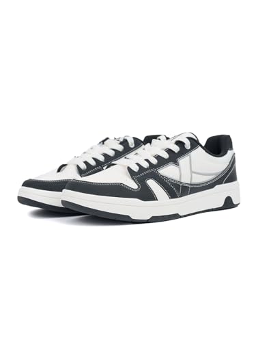 Image of XTEP Mens Sneakers Non Marking Skateboard Shoe I Durable Grip I Indoor Sports Support I Stable Traction I Casual Sports Shoe