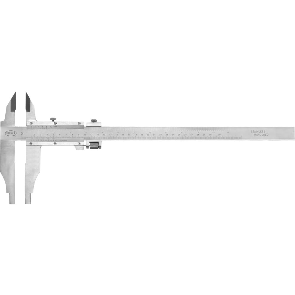 STEINLE 1136 Meßschieber Messschieber 300 mm analog Schieblehre Schnabel 100 mm