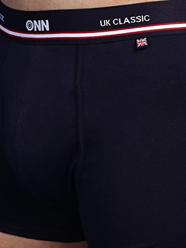 Image of ONN UK Classic Men's Combed Cotton Long Trunk with Feather Touch Ultra Soft Waistband (Pack of 1)