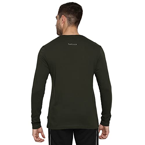 Image of Van Heusen Men's Cotton Regular Fit T-Shirt