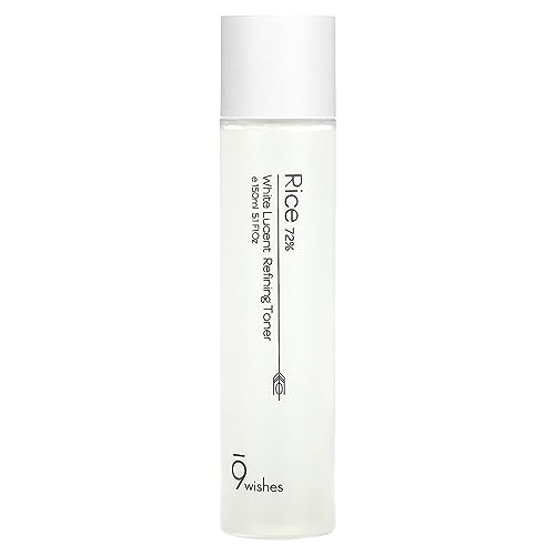 9Wishes 9wishes rice 72% white lucent refining toner, 150 ml, 5.07 Fluid Ounce