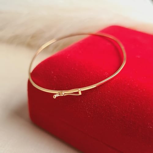 Genérico Bracelete Quadrado 18K Ouro 17cm